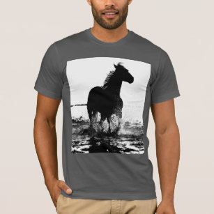 Designs Gráficos para Camisetas e Merch de cavalo correndo