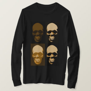 Camiseta Pop de Arte Preta, Arte Retrópica, Na moda