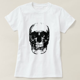 Camiseta Pop de Arte Preta e Branca