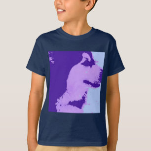 Camiseta Pop de Arte Roxa