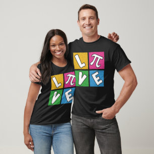 Camiseta POP de de Math Design de Matemática do AMVE