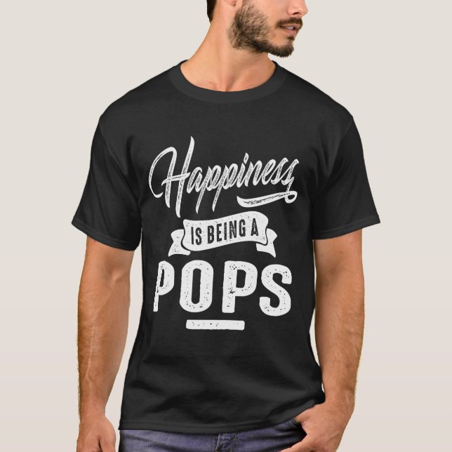 Camiseta Pop de felicidade (Frente)