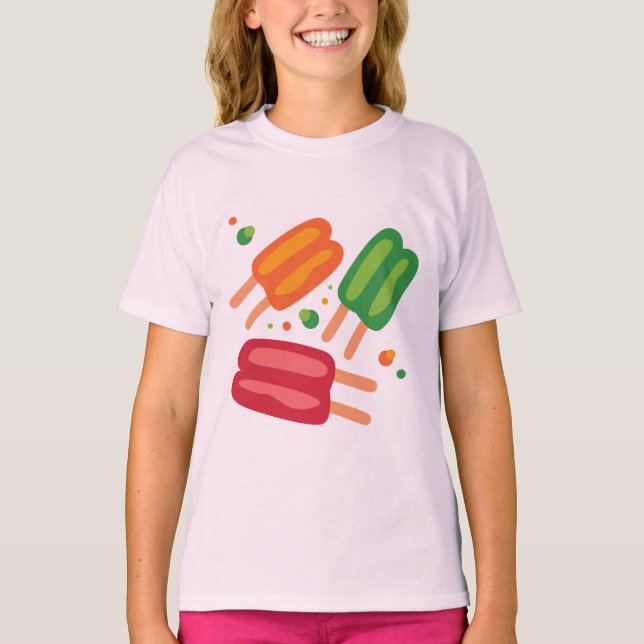 Camiseta Pop de gelo T-Shirt (Frente)