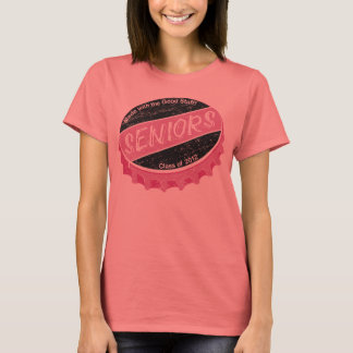 Camiseta Pop de mais velho de de (em rosa)