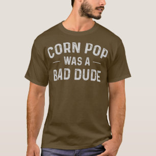 Camiseta Pop De Milho Foi Um Mau Cara Engraçado Eleição 
