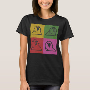 Camiseta Pop de Papagaios do Partido Técnico