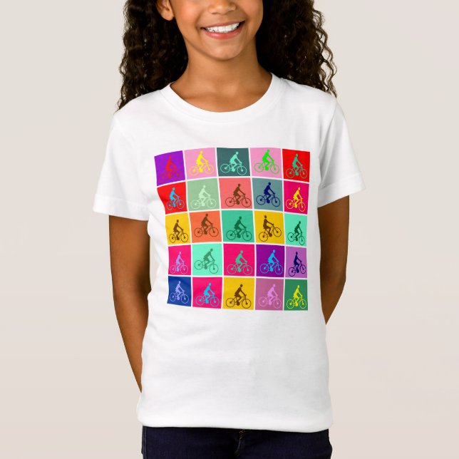 Camiseta Pop de Pedalada (Frente)