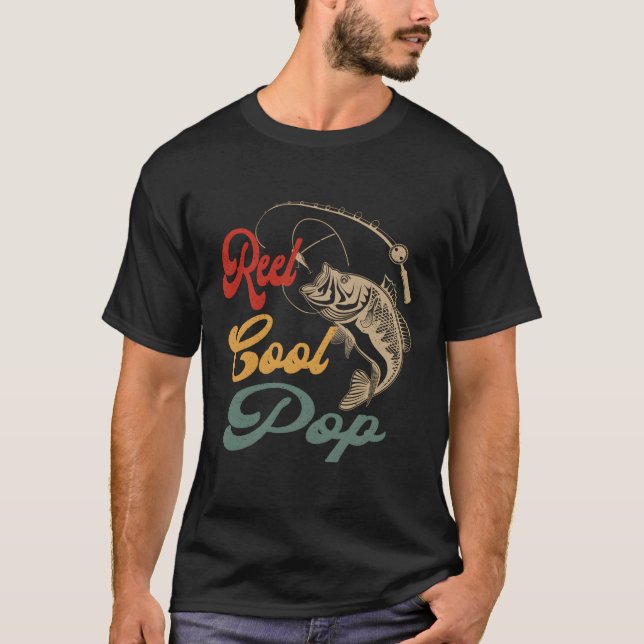 Camiseta Pop de pesca de Pop (Frente)