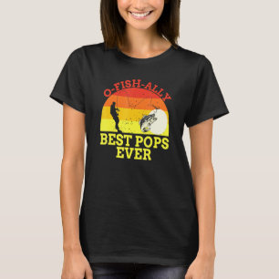 Camiseta Pop De Pesca Pescador Melhor Pai De Peixes Legal