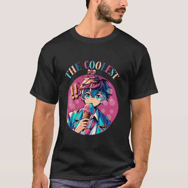 Camiseta Pop de Pop engraçada (Frente)