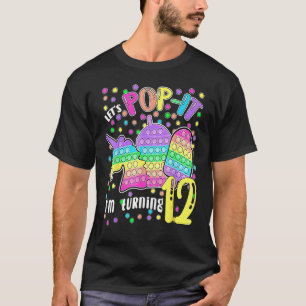 Camiseta Pop de vamos, estou virando 12 12 de aniversário