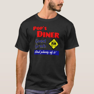 Camiseta Pop Diner Kitchen Dizendo T-Shirt