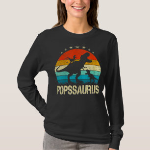 Camiseta Pop Dinossauro Popssaurus 2 Duas Crianças Fath de 