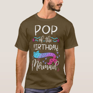 Camiseta Pop do Aniversário do Sereia Familiar Cele