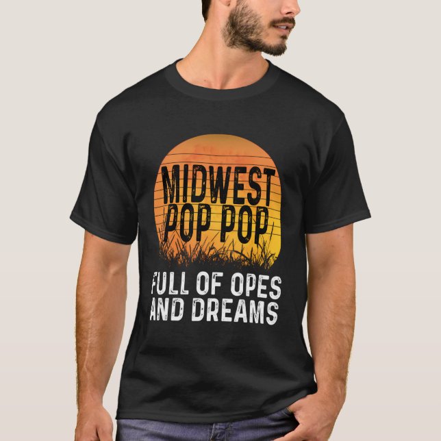 Camiseta Pop Do Centro-Oeste Cheio De Opas E Sonhos Ope Gra (Frente)