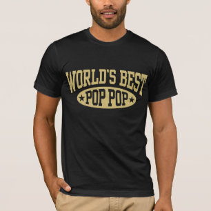 Camiseta Pop do pop do mundo o melhor