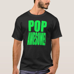 Camiseta POP do verde do limo IMPRESSIONANTE!