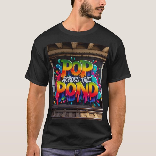 Camiseta Pop Em Todo O Grafite Do Pond (Frente)