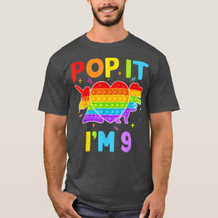 Camiseta Pop, eu sou o Gráfico de Brinquedos de Pop de Aniv