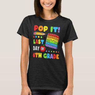 Camiseta Pop Feliz Dia Passado De Estudante Do 6 Escolar
