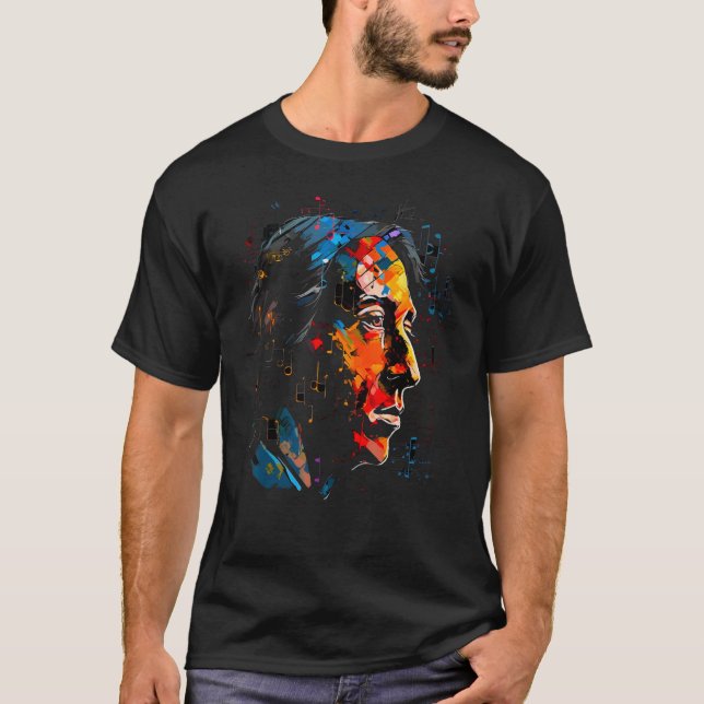 Camiseta Pop Frederic Chopin Music (Frente)