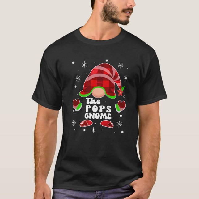 Camiseta Pop Gnomo Xadrez Buffalo Matando Família Natal (Frente)