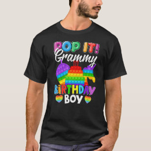 Camiseta Pop Grammy Birthday Boy Fidget Kid Matando Fam