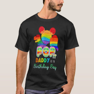 Camiseta Pop It Daddy Of The Birthday Boy