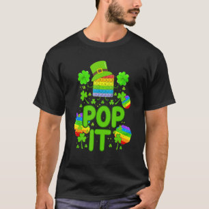 Camiseta Pop-It Goblin Hat Rua. Patricks Day Toddler Boys G