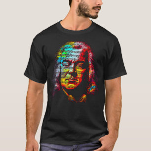 Camiseta Pop Johann Sebastian Bach Music Composer Pianist