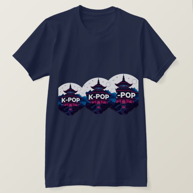 CAMISETA POP K (Frente do Design)