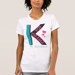 Camiseta Pop K e Design K-Drama Especial Dual K