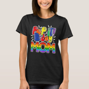 Camiseta Pop Mãe Da Rapariga De Aniversário Ou Brinquedo De