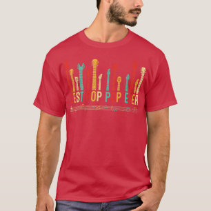 Camiseta Pop Mais Pop De dia de os pais De Andar De Violão