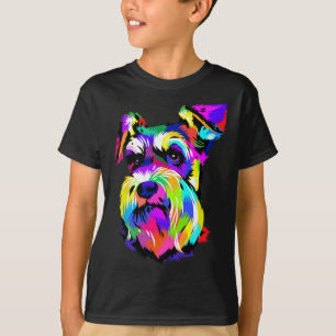 Camiseta Pop Miniatura de Arte Amantes de os animais de Cac