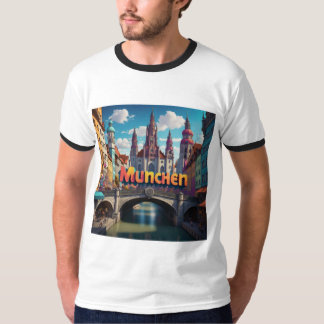 Camiseta "POP MÜNCHEN: Capital Vibrante na Arte Pop"