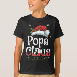 Camiseta Pop Papais noeis do Claus Engraçado Natal Pajama C