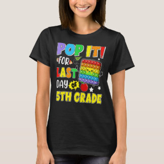 Camiseta Pop Para O Último Dia Do 5 No Último Dia Da Escola