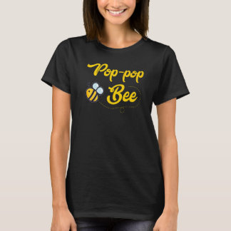 Camiseta Pop Pop Bee Family Matching Beekeeping Men 