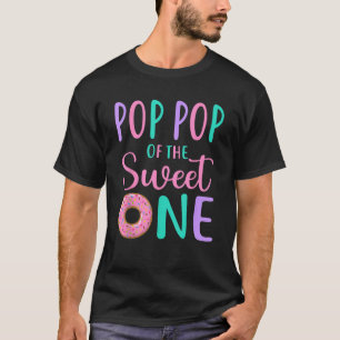 Camiseta Pop Pop da doce primeiro aniversario de um avô