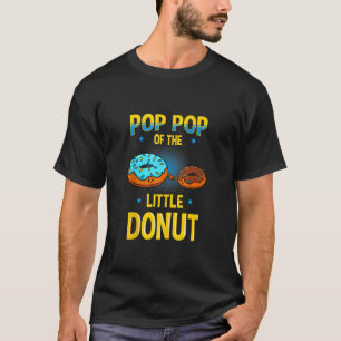 Camiseta Pop-Pop Do Pequeno Gênero Da Rosquinha Reveal Baby