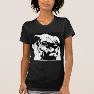 Camiseta Pop preto e branco