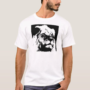 Camiseta Pop preto e branco