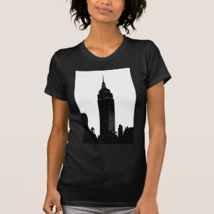Camiseta Pop preto e branco Nova Iorque