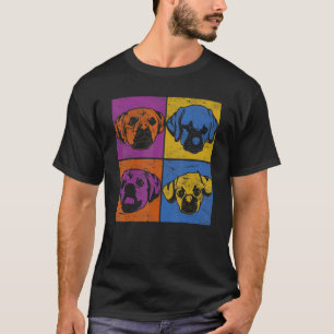 Camiseta Pop Puggle Proprietário Cachorro Animal Pet Cute P