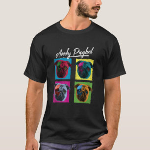 Camiseta Pop Puggle Pug Dog Artist Pet Dog Pugs