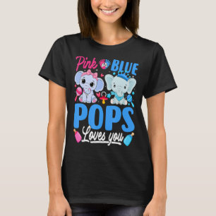 Camiseta Pop Rosa Ou Azul Te Ama Elephante Reveal De Gênero
