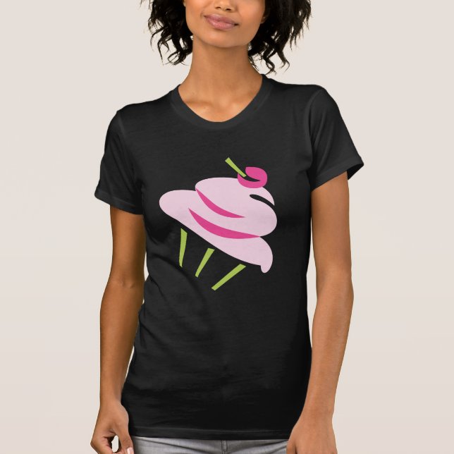 Camiseta Pop-Rt Cupcake Wo (Frente)