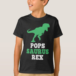 Camiseta Pop-saurus Rex Dino Dinosaur Popssaurus Funny