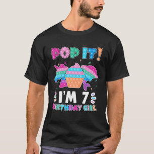 Camiseta Pop Sou 7 aniversariantes Pop de andas Grelha